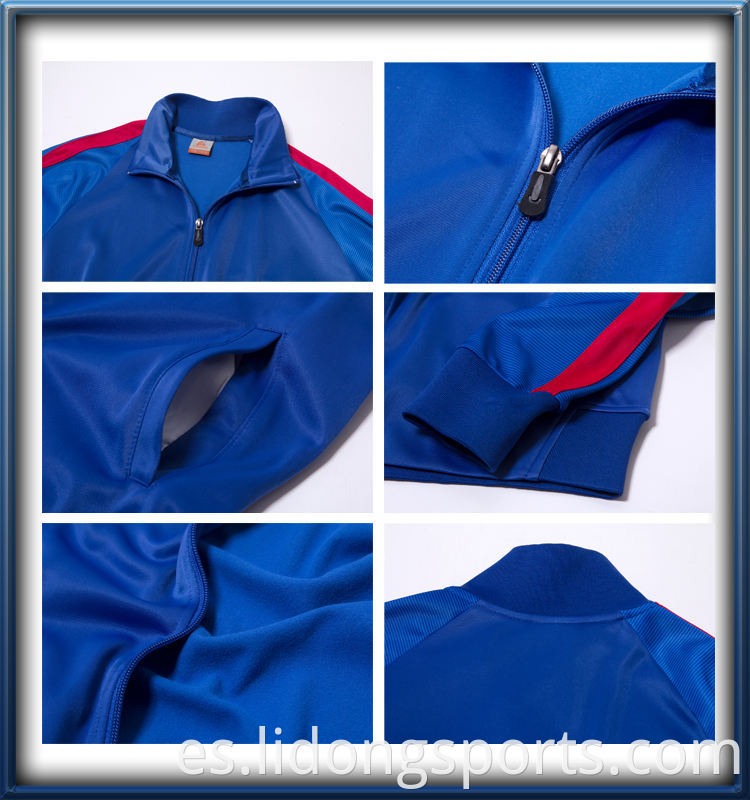 Nuevas cremalleras de diseño de alta calidad para las chaquetas deportivas escolares de chaquetas deportivas Sport Wear chaquetas hechas en China